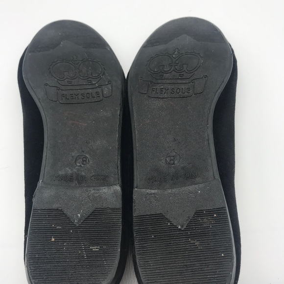 Jingle Belles Black Velvet Santa Smoking Loafers - Picture 8 of 8